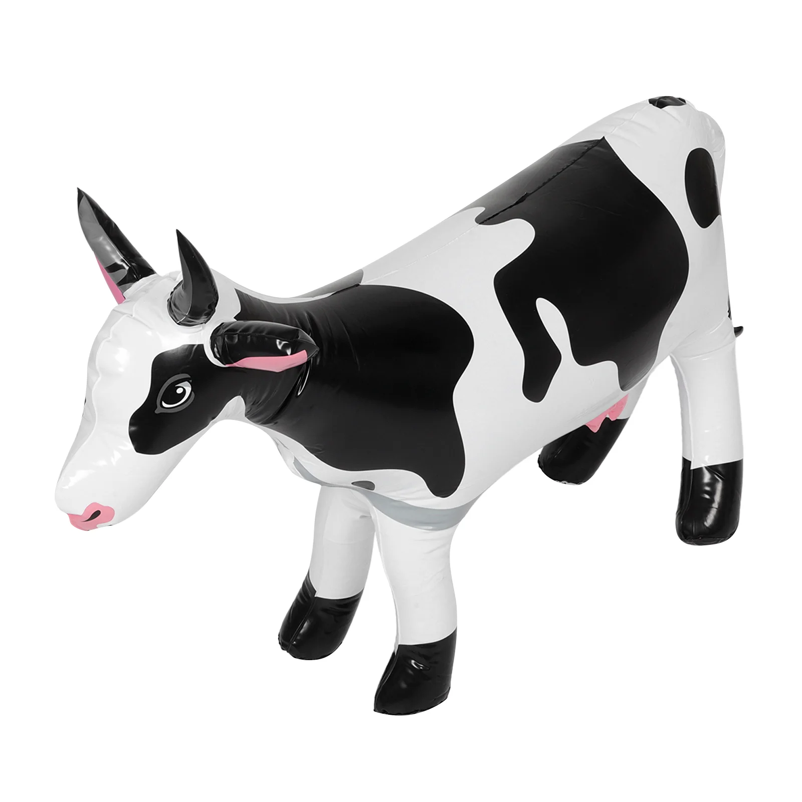 

Inflatable Cow Toy Cows for Kids Balloon Animals Farm Pvc Toys Vacation Decoration