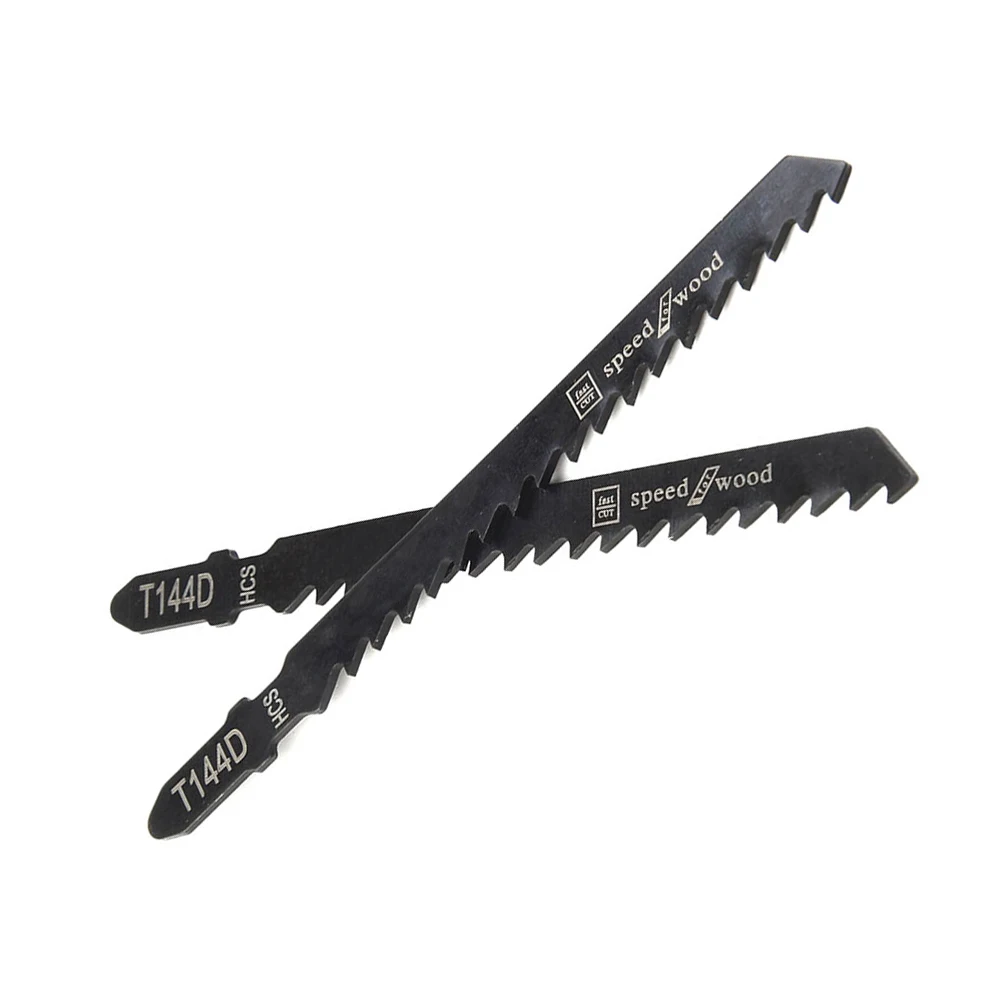 

10Pcs HCS Jigsaw Blades T144D T-Shank Assorted Saw Blade For Wood Plastic Fast Cutting Tools