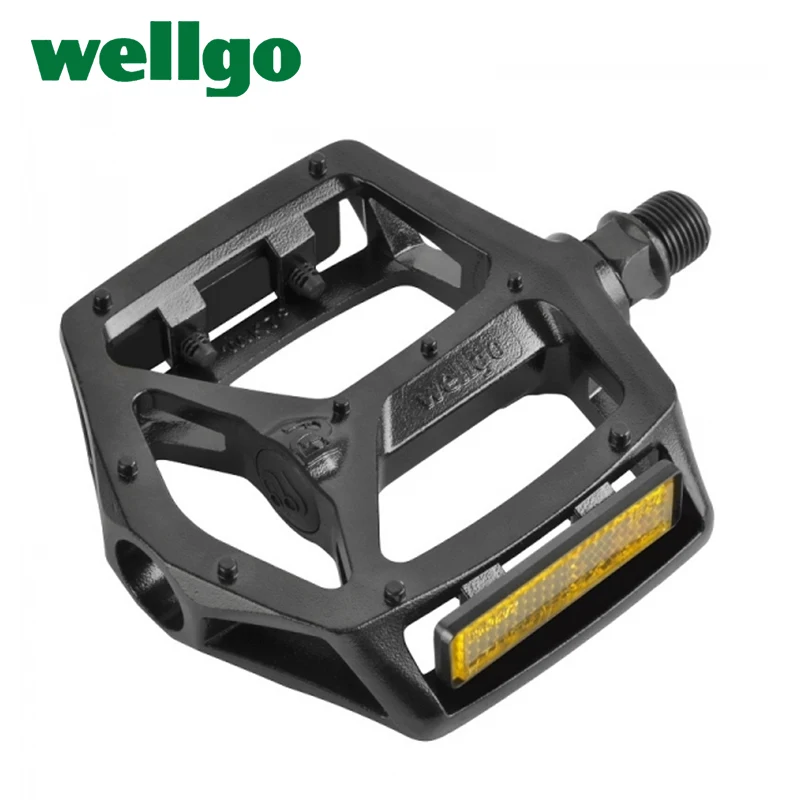 Wellgo B249DU Ultralight Aluminum MTB Bike Road Bicycle Pedal Boron Steel Spindle Polymer Bearing Bicycle Cycling Parts