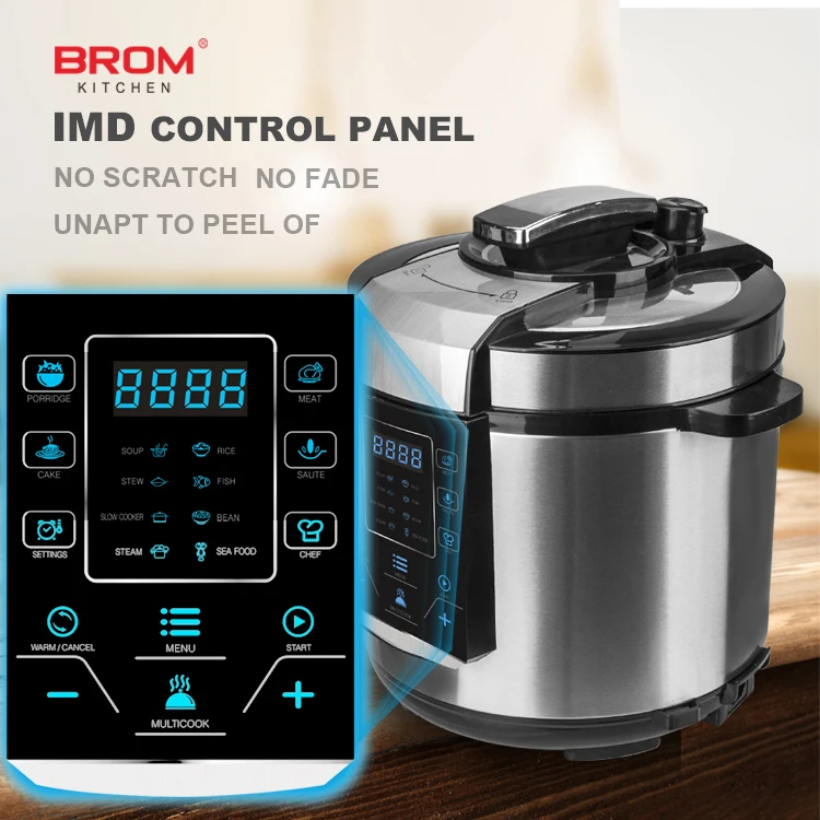 

Многофункциональная кулинарная регулируемая настройка давления, перезаряжаемая электрическая скороварка