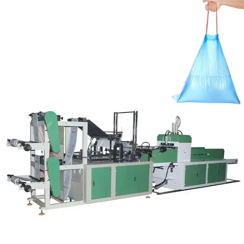 YG Automatic High Speed T-Shirt Vest Biodegradable Plastic Shopping Garbage Bag Making Machine