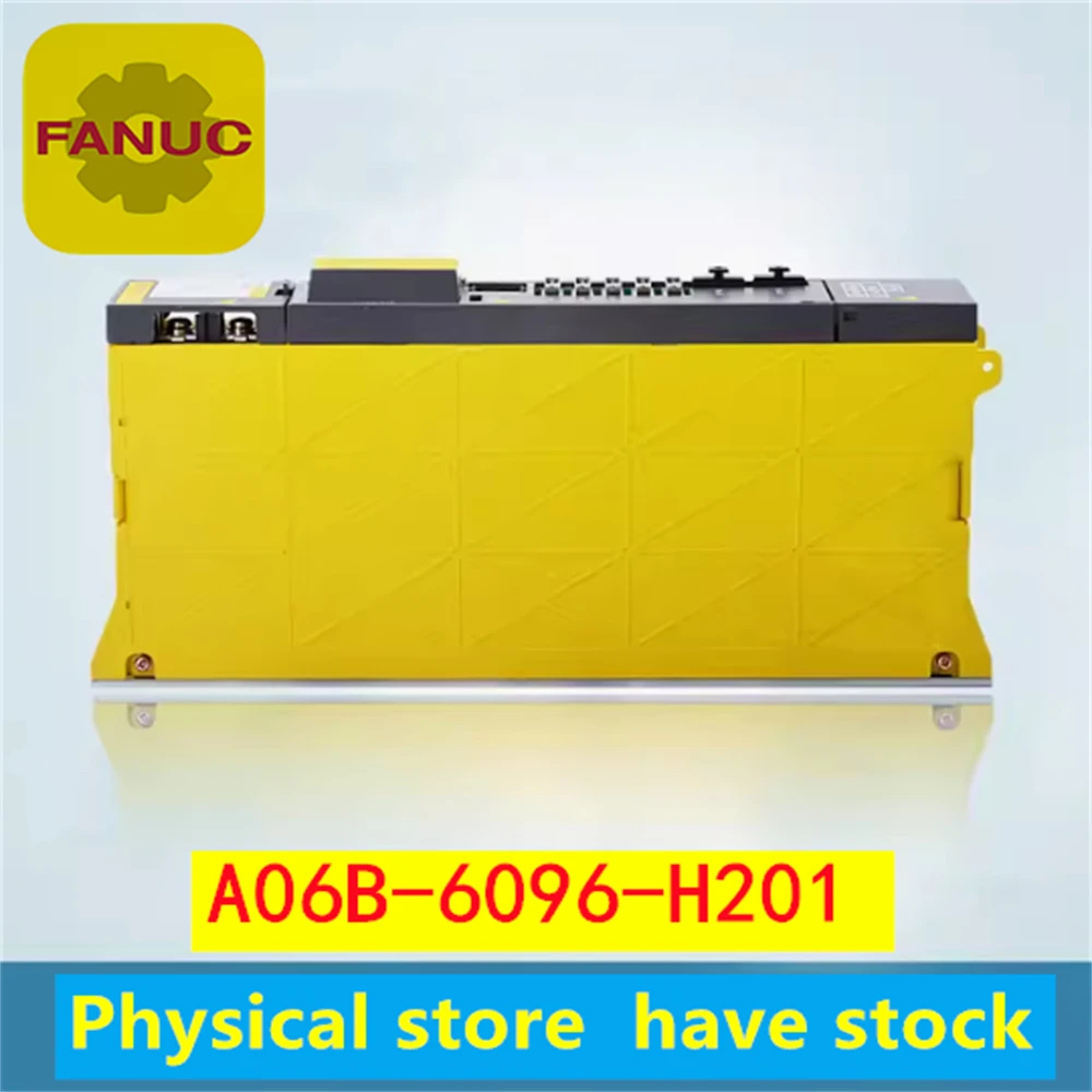 A06B-6096-H201/A06B-6096-H202/A06B-6090-H203 Original Fanuc driver A06B-6096-H201/A06B-6096-H202 used/new in-stock inventory