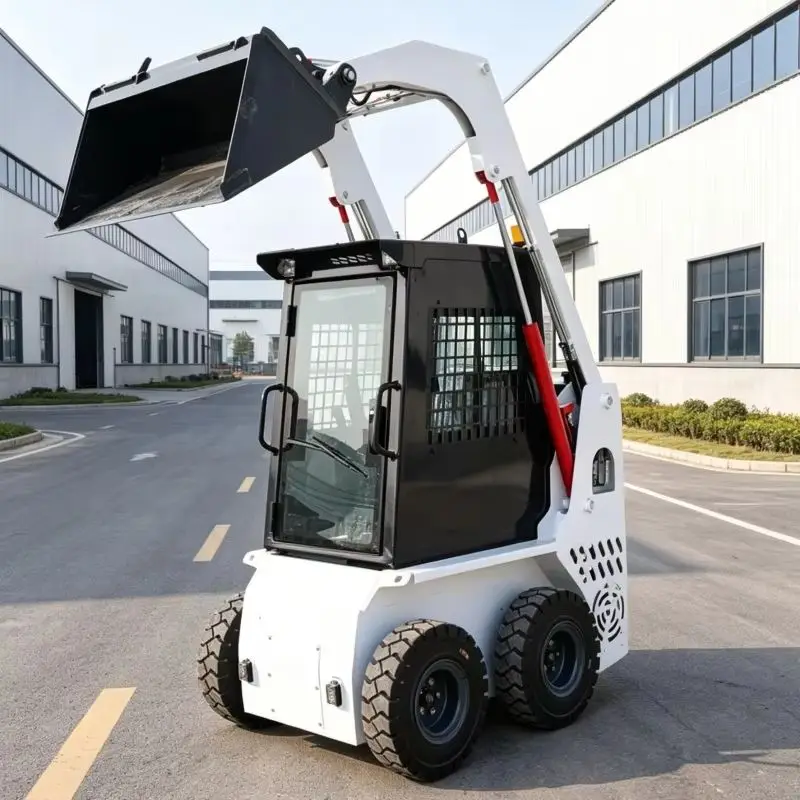 Customized Skid Steer Carrier, New Mini Loader, Bestselling Handling Loader, Waste Shoveling & Transport Equipment