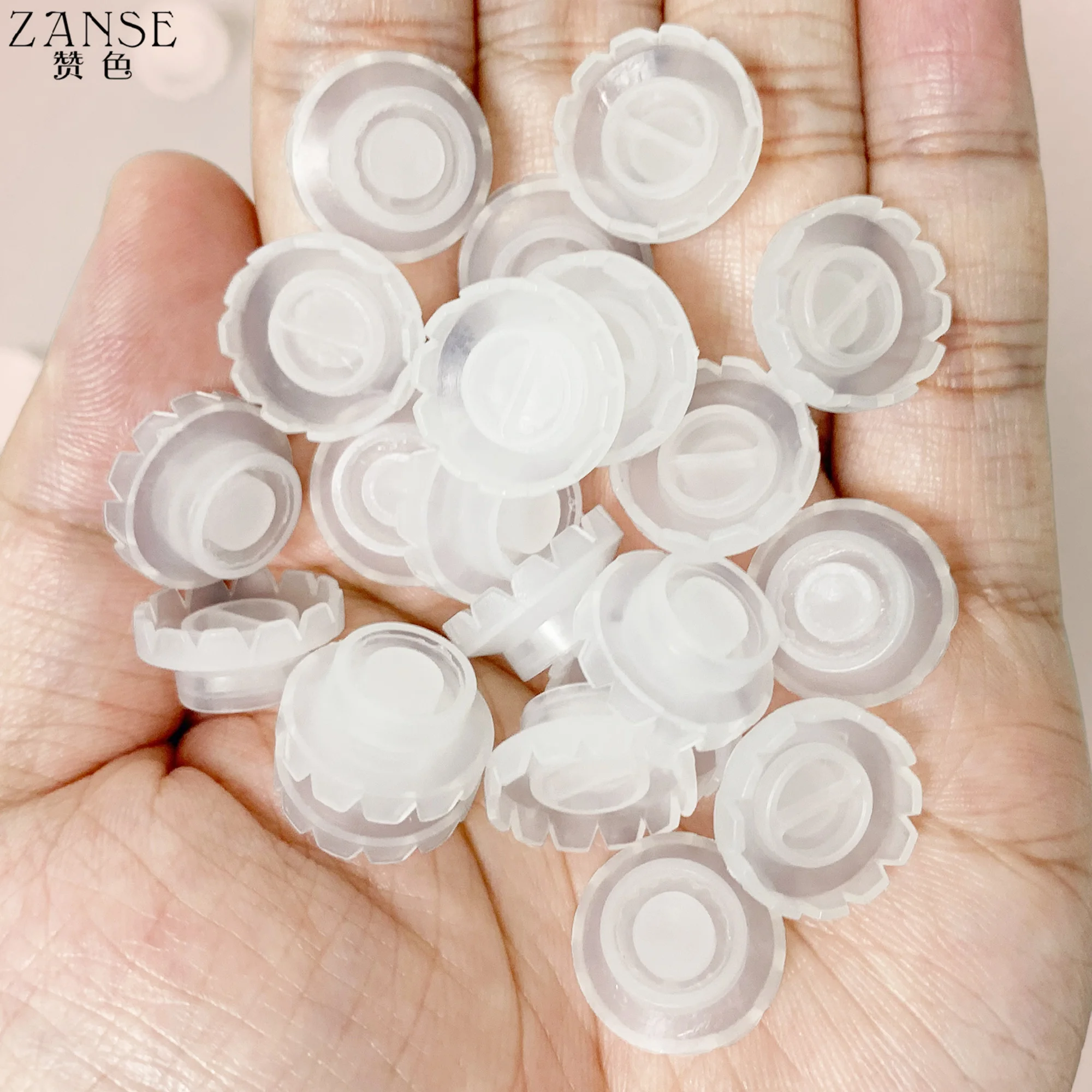 Wholesale 1000Pcs Disposable Eyelash Glue Fan Cup Rings Holder Container Tattoo Pigment Eyelash Extension Tools Lash Supplies