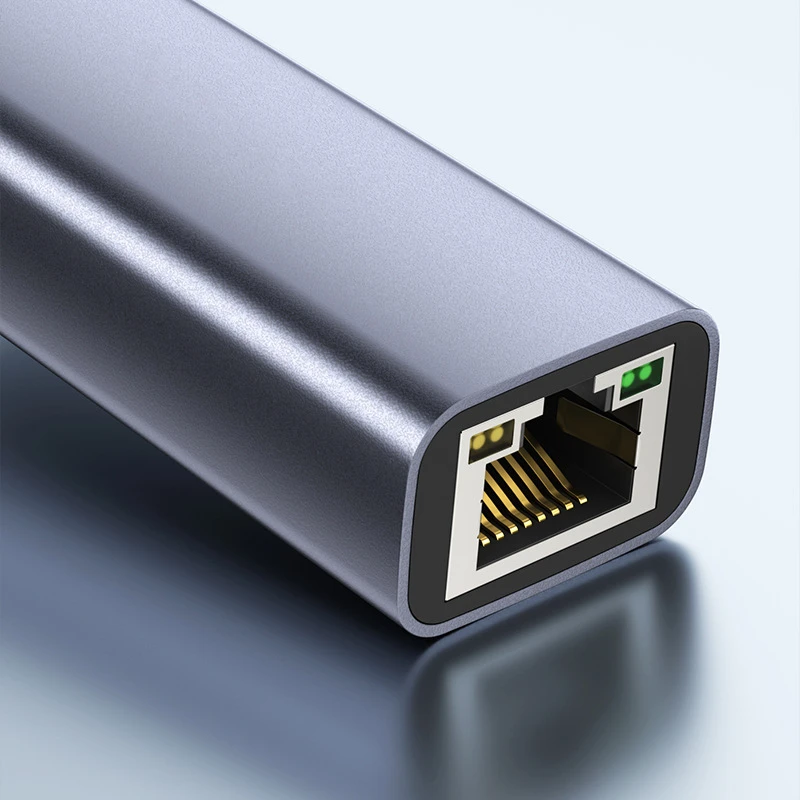 USB 3.0 2.0 محول إيثرنت USB PC الإنترنت USB 1000Mbps محول الشبكة RJ45 Type-C جيجابت 2.5G USB إلى RJ45 لأجهزة الكمبيوتر المحمول/صندوق التلفزيون