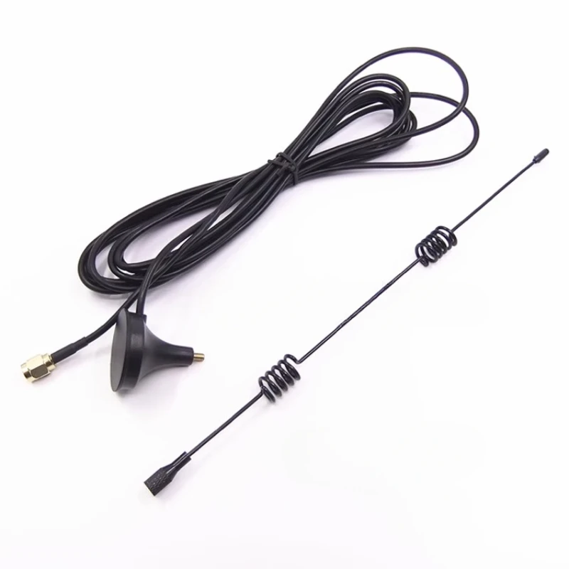 8dbi WIFI Antenna 2.4G antenna RP SMA Male RG174 with Magnetic base for Router Camera Signal Booster