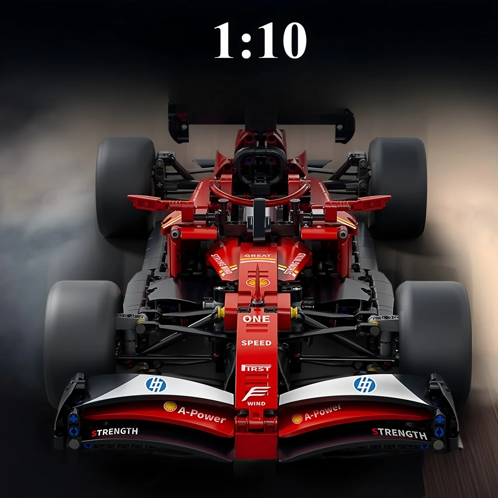 سيارات السباق الفنية، نماذج سيارات السباق، 1:10 ألعاب ألغاز مكعبات بناء السيارات الرياضية الفائقة، هدايا للأطفال والكبار #2