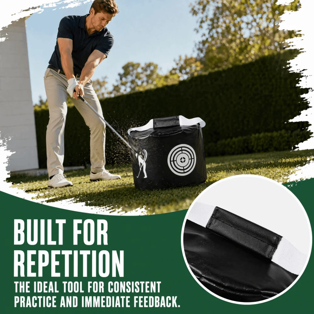 Swing Training Golf Swing Trainer Strike Target PVC Golf Smash Bag Lightweight Force Training Golf Swing Bag Practice Hitting