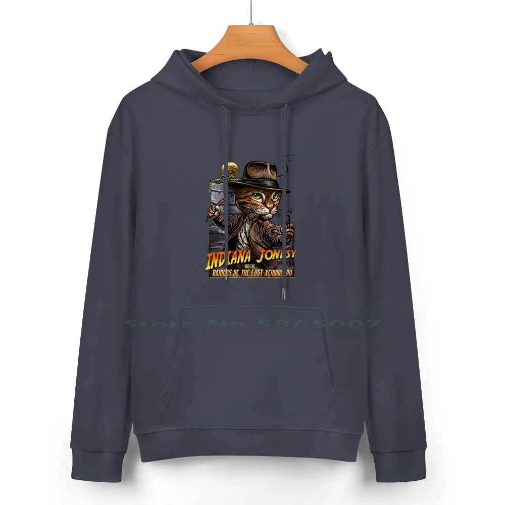 Indiana Jonesy Raiders Of The Xenomorpy Cotton Hoodie Sweater 24 Colors Action Adventure Fans Film Han Solo Harrison