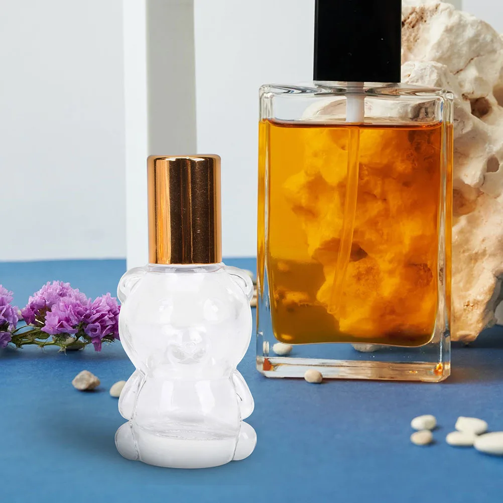 

6Pcs Essential Oil Roller Bottles Empty Refillable Roll on Glass Fragrance Travel Accessories Glass Roller Bottles