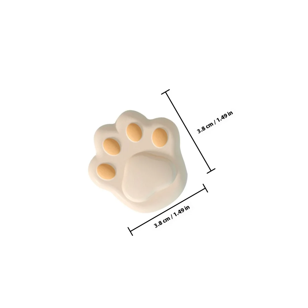 4 قطعة حشوات للزوايا سيليكون المضادة للتصادم حامي لحواف الطاولة الطفل الاطفال سلامة أثاث المنزل الوفير تصميم مخلب القط #5