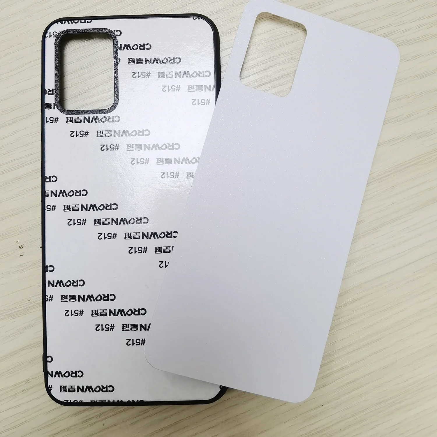 2D tpu sublimation blank phone cases for vivo v21/y72 5g/Y21/Y21S/Y32/Y33S case cover with metal plates