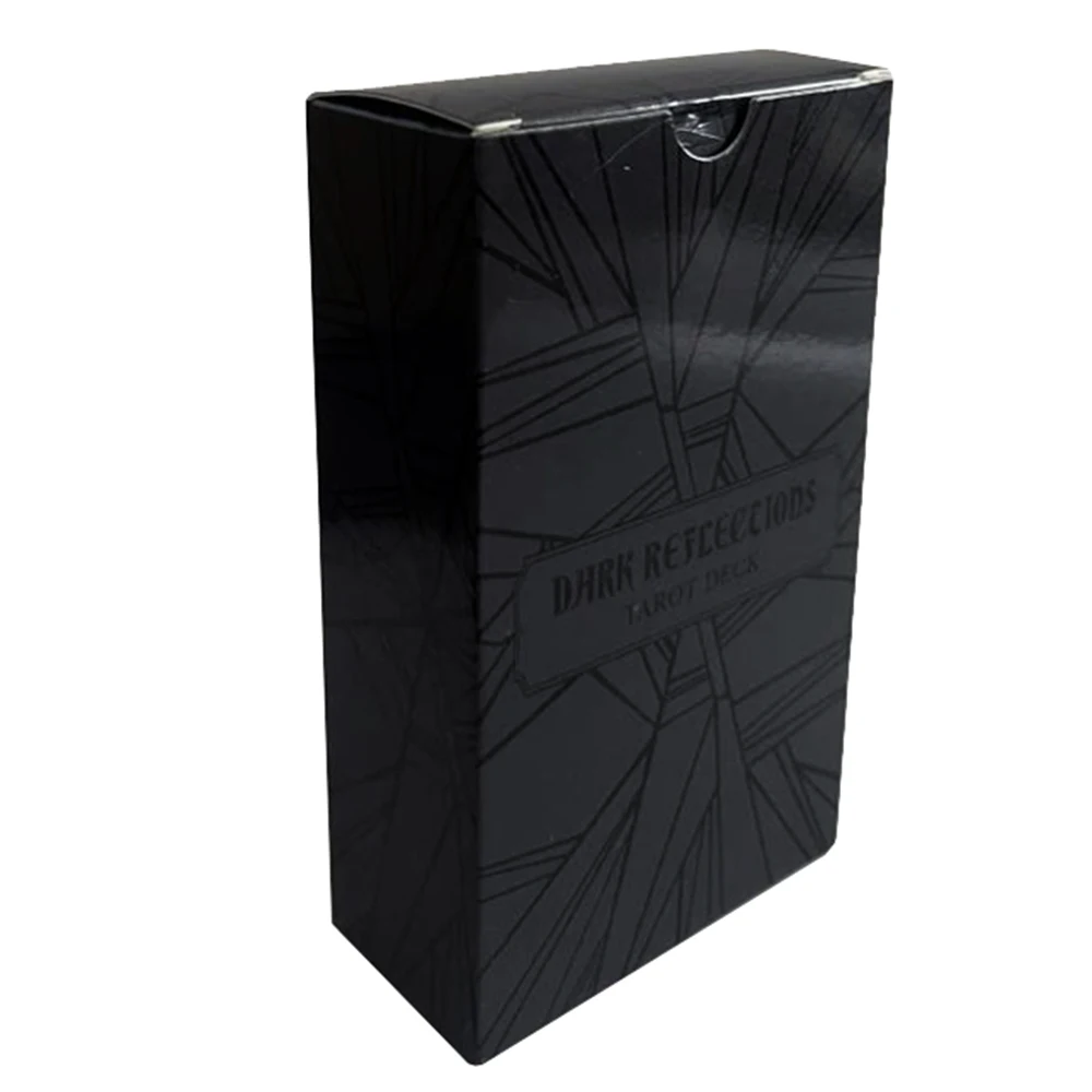 NEW 12x7CM Dark Reflections Divination Tarot Deck with Guide Book on this journey is Shadow work To make this an exciting