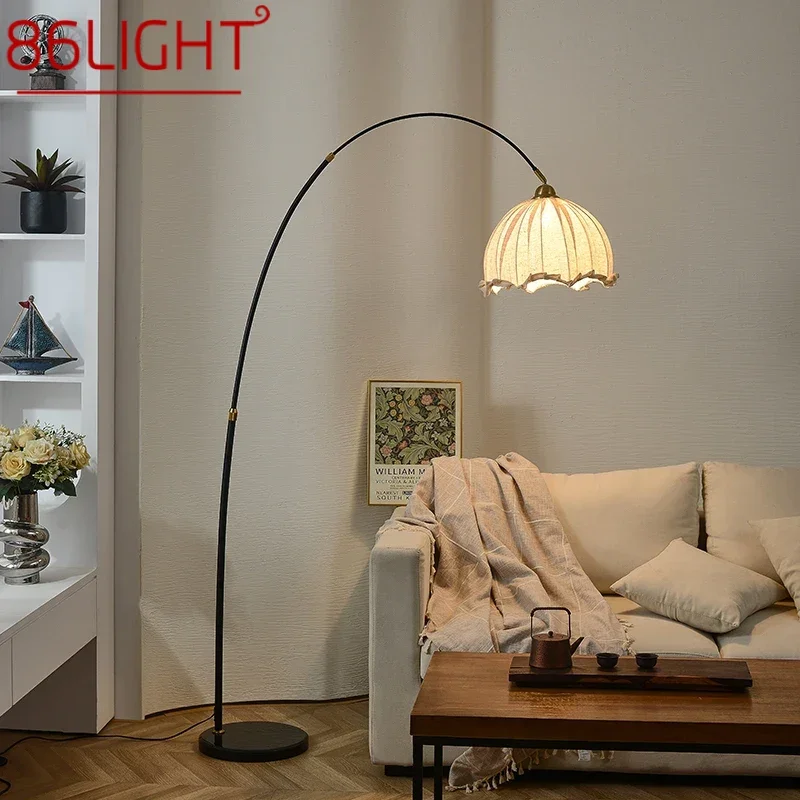 86LIGHT Contemporary Floor Lamp Luxury Living Room Bedroom Study Villa Hotel LED Retro Creativity Decorative Standing Light