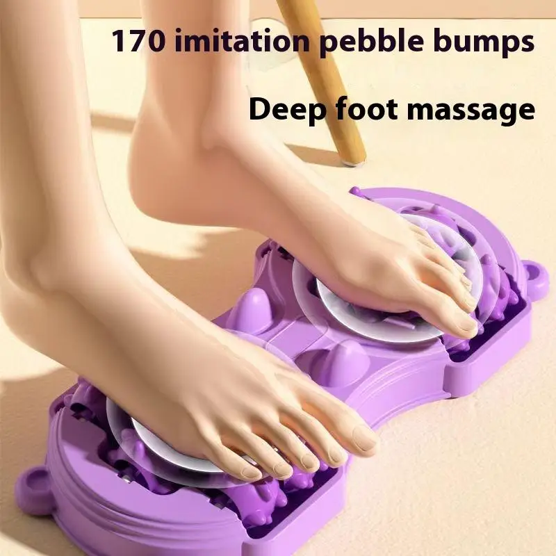 

Foot Roller Massager Foot Relaxation Massage Bead Roller Multi-Point Foot Massage Foot Therapy Rubbing Foot Massager Tri Color