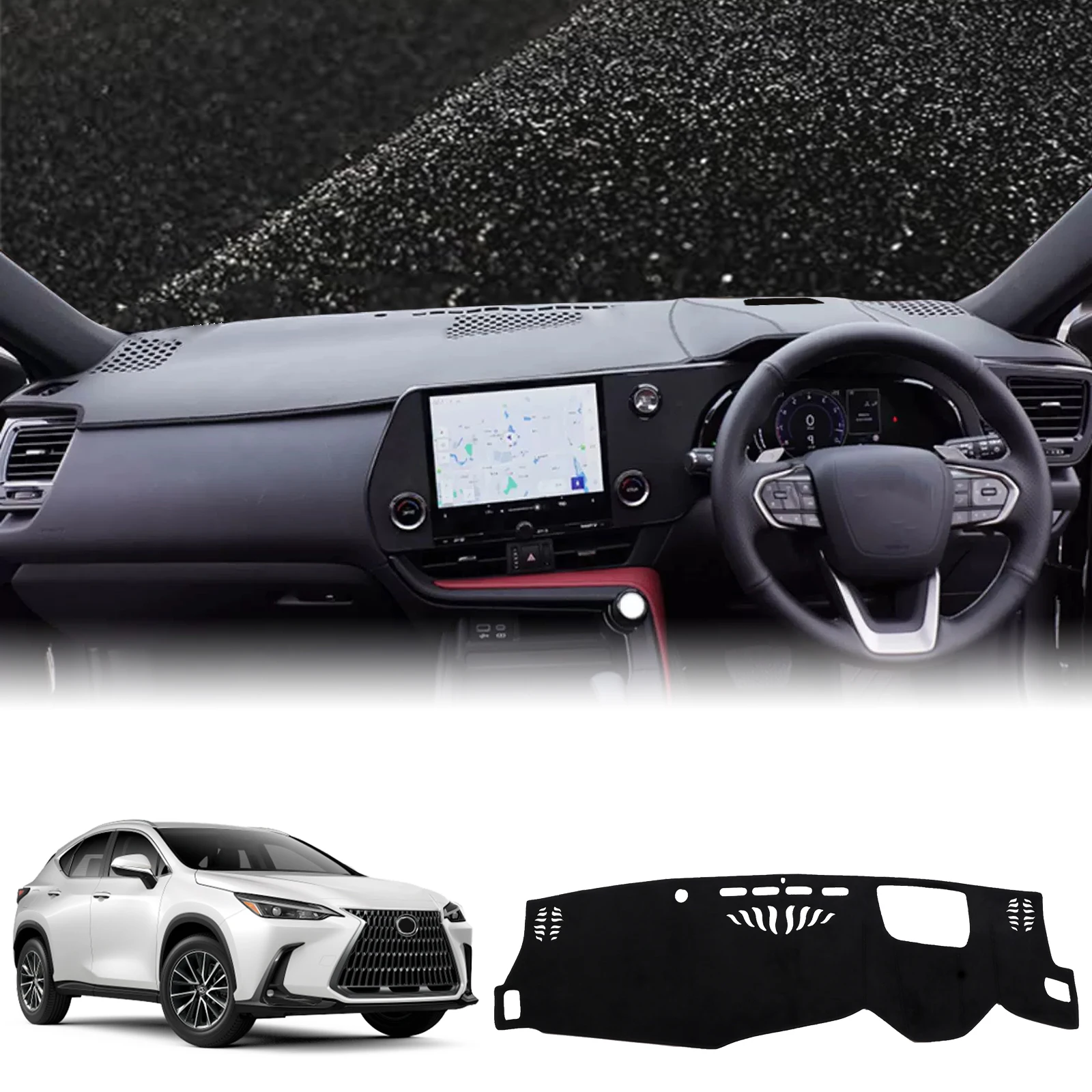 

fit for Lexus NX 350h 450 AZ20 2022-2026 Car Dashmat Dashboard Cover Pad Accessories DashMat Sunshade Protective Carpet