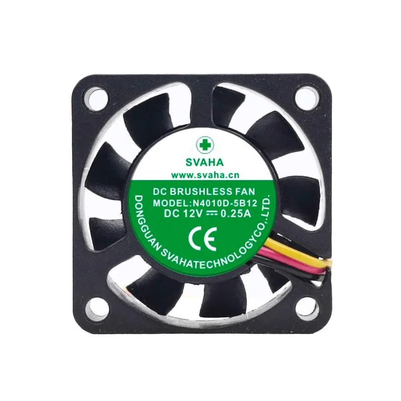

Новый вентилятор-кулер для SVAHA N4010D-5B12 4010 12 В 0,25 А шариковый охлаждающий вентилятор