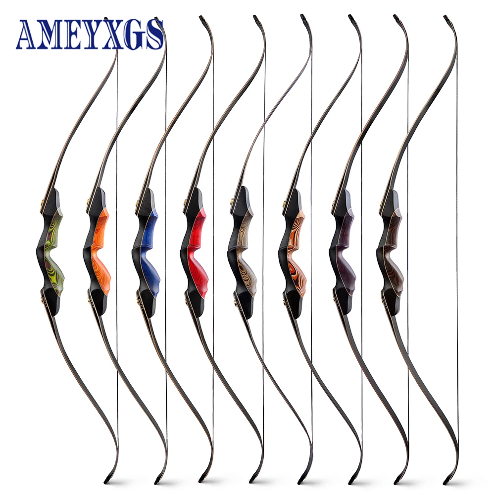 1pc 25-60lbs Eight Immortals Recurve Bow Limbs /Bow Handle Free Combination  for Shooting Archery Target   Sport Shooting