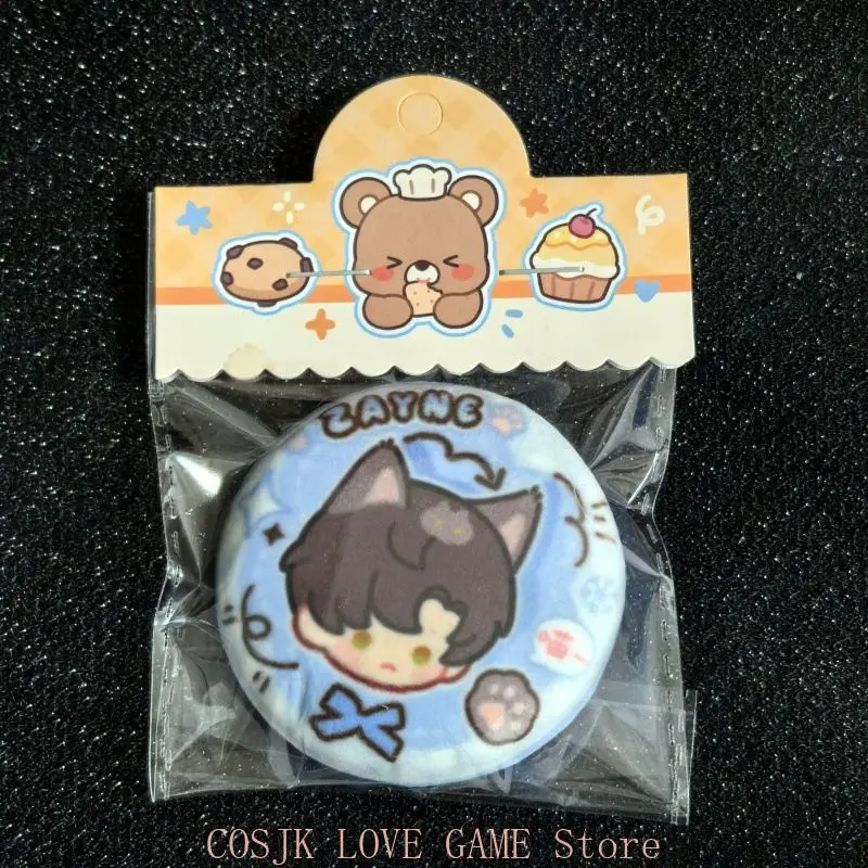 

Плюшевые значки Game Love and Deep Space: Новогодняя серия к Празднику Весны (Ксавьер, Сайлус, Зейн, Калеб) — броши-пины для рюкзаков, аниме, косплей