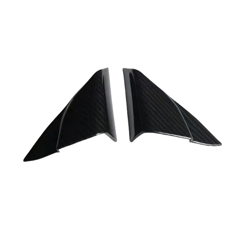Carbon Fiber Triangle Cover for 2018 For Toyota For Camry Front Door Interior Enhances Aesthetic Appeal and Seamless Integration