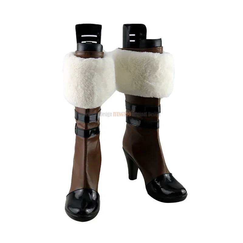 

Hololive Yukihana Lamy Anime Characters Shoe Cosplay Shoes Boots Party Costume Prop