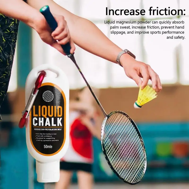 Liquid Chalk Sports Magnesium Powder Fitness Weight Lifting Anti Slip Cream Grip Weight Lifting Climbing Gym Sports 30/50/100ml