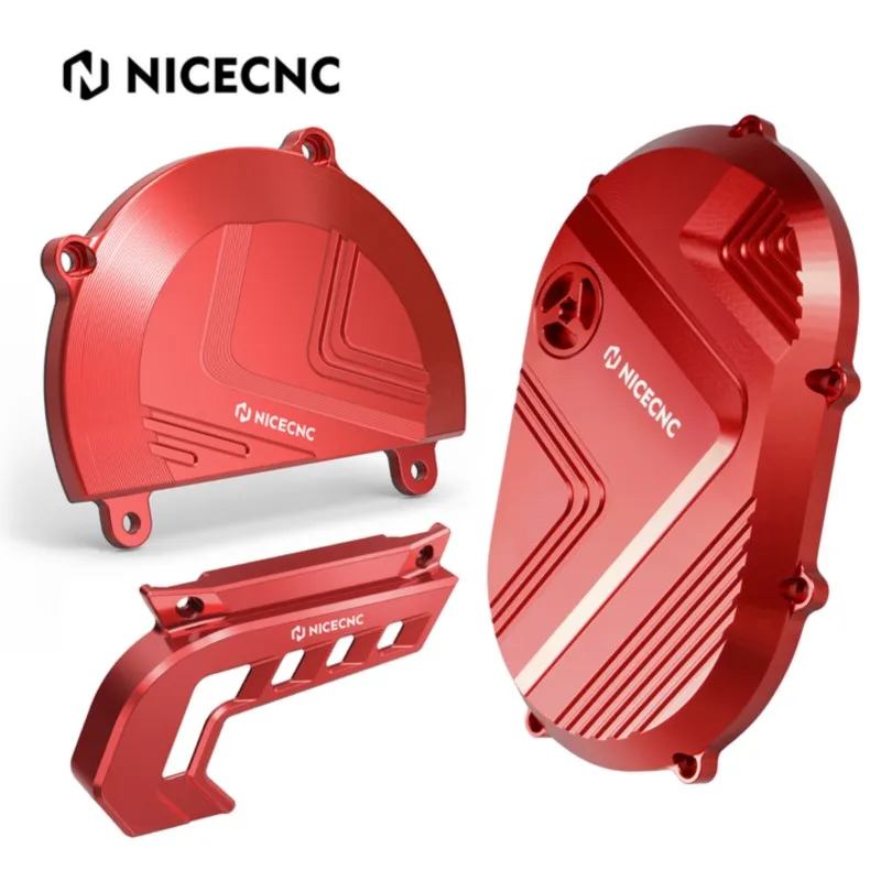 AliExpress NICECNC Left Right Motor Cover Guard & Sprocket Cover Chain Guard For Stark Varg EX MX 2024-2025 Electrical Bike Parts Aluminum