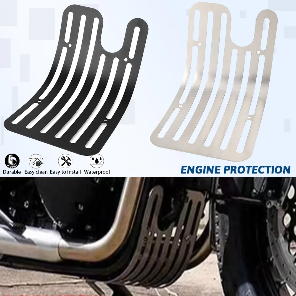 

For Street Twin Cup Scrambler 900 Liquid Motorcycle 2020 2021 Engine Protection Cover Under Guard Skid Plate 2016 2017 2018 2019