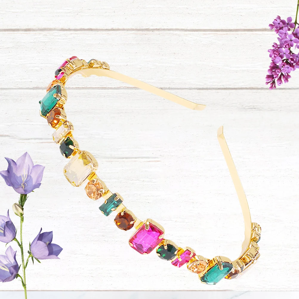 

Headband Fashion Hair Hoop Stylish Hair Hoop Rhinestone Hair Hoop Fashion Headband Women Hair