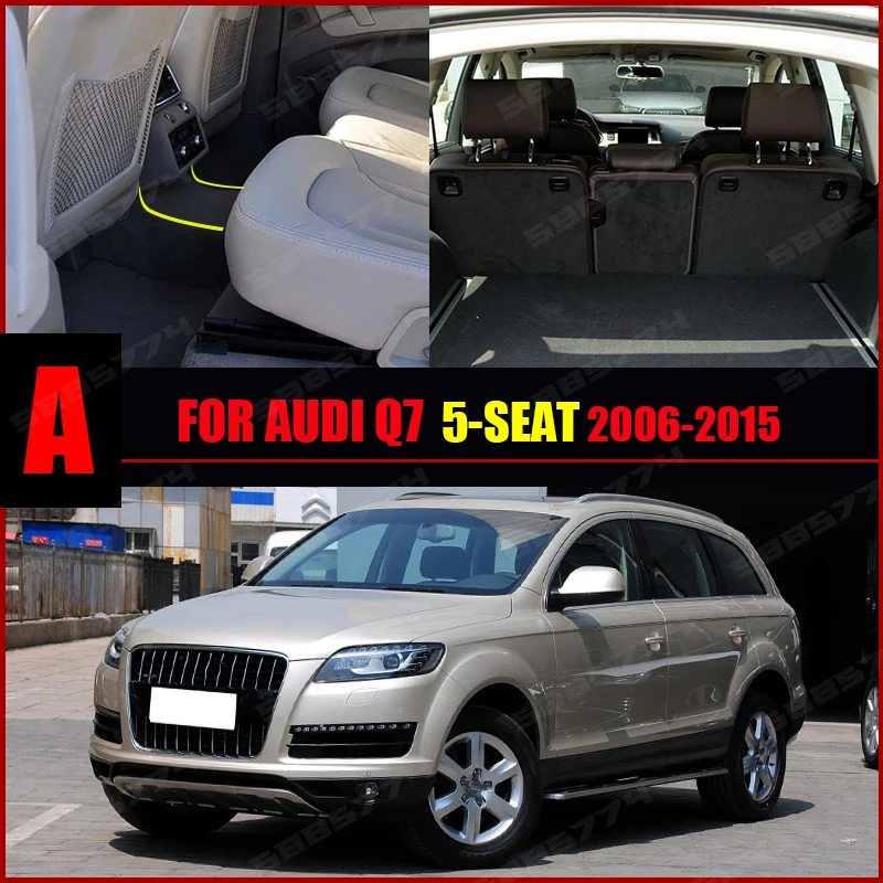 Car floor mats for AUDI Q7(Five seats) 2006-2015 2014 2013 2012 2011 2010 2009 2008 2007 Custom foot Pads automobile