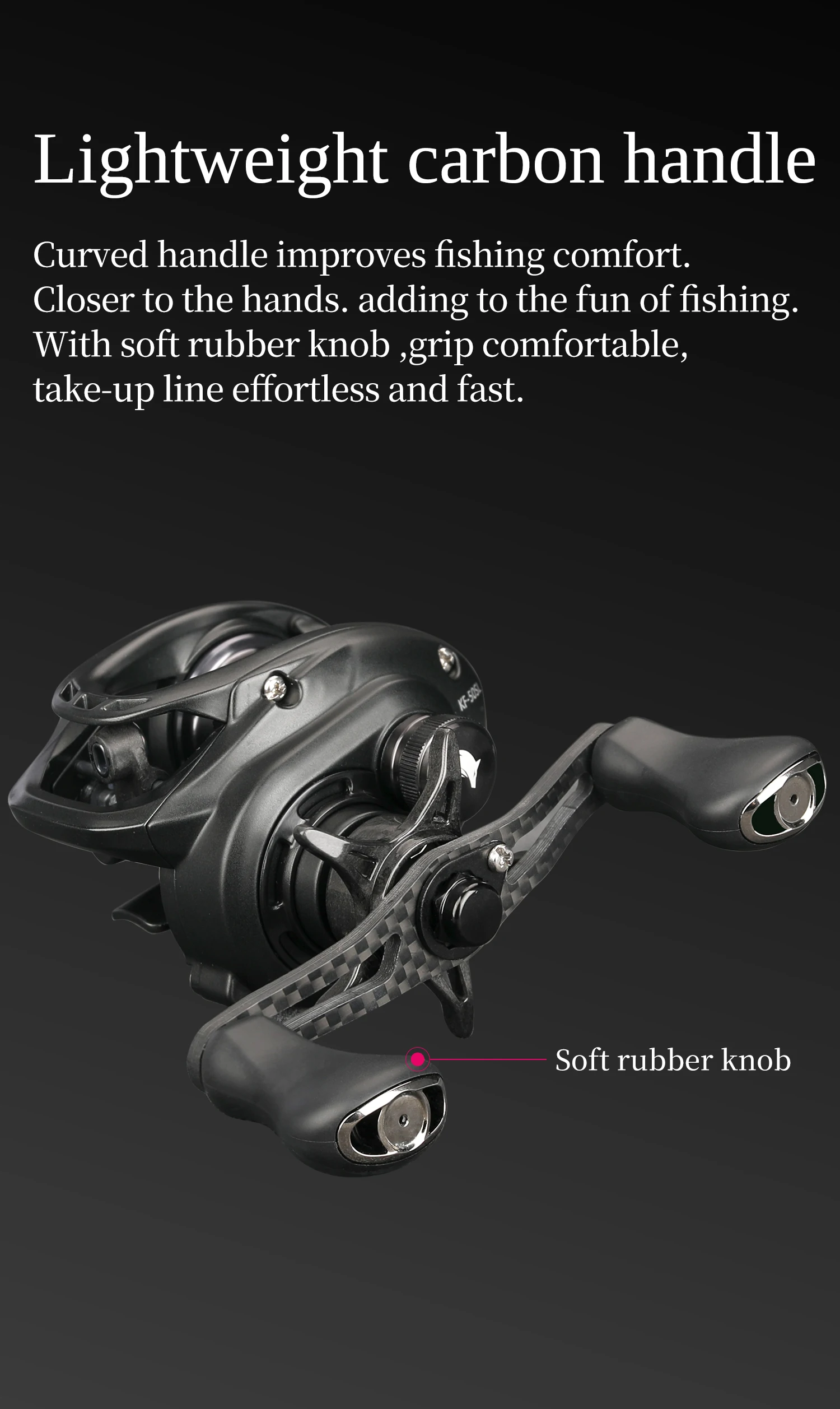 TSURINOYA 135g Ultra Licht 6,1g Spool Köder Finesse Baitcasting Angeln Reel Dark Wolf 50S 7.1:1 4kg Flach Spool Ligh Spiel Spule – Detail 19