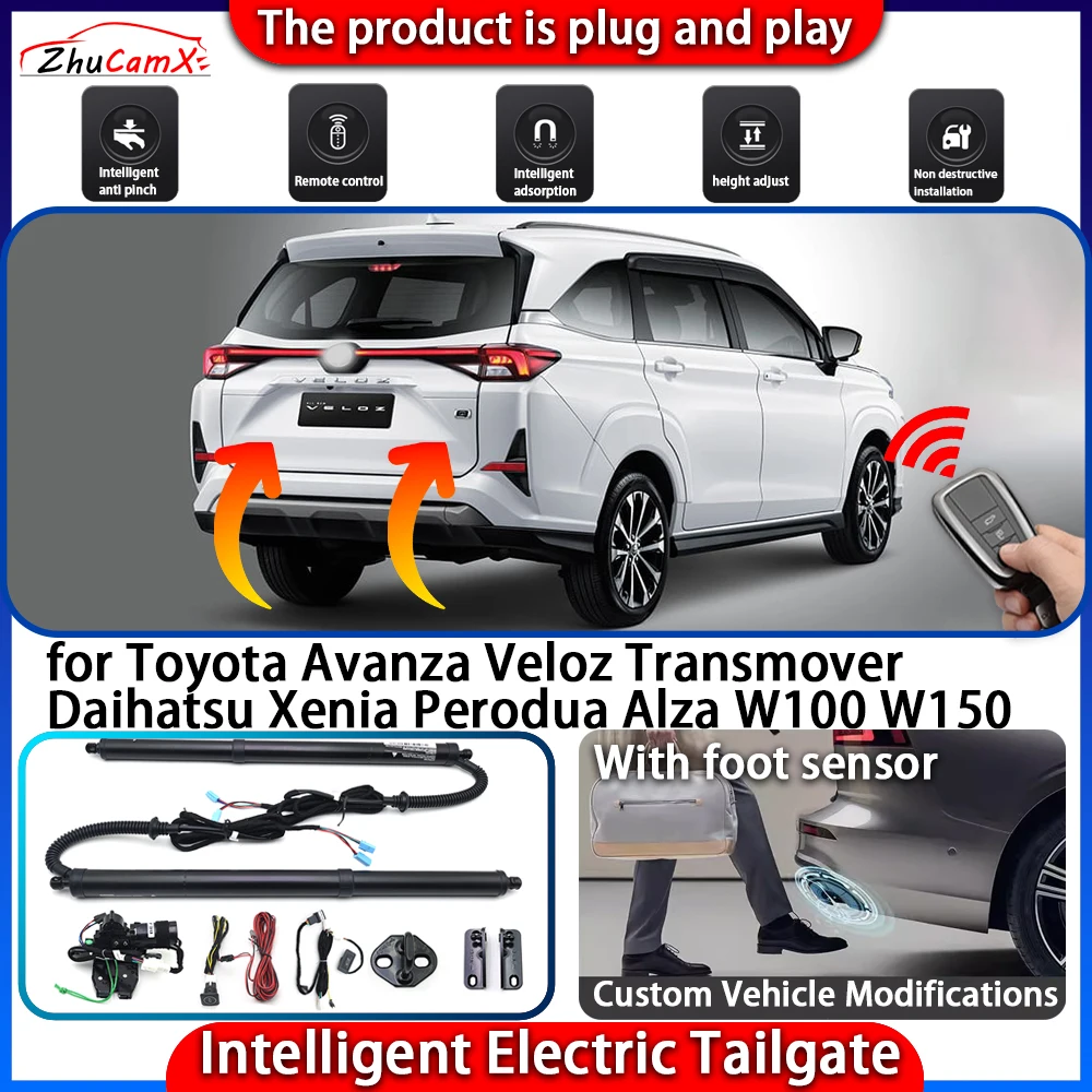 

Smart Powered Tailgate System for Toyota Avanza Veloz Transmover Daihatsu Xenia Perodua Alza W100 W150 Automatic Intelligent