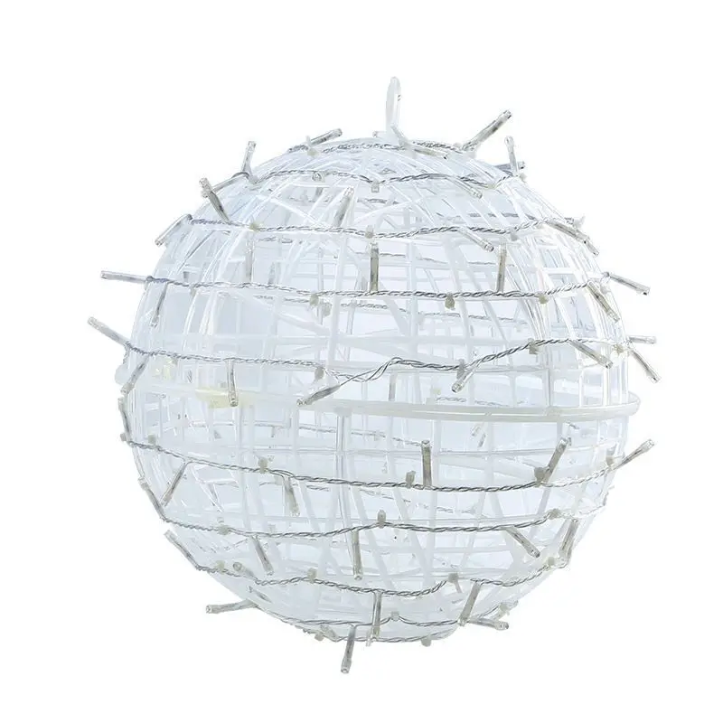 Imagem -04 - Personalizar Bola de Rattan Luz à Prova Impermeável Água Árvore Pendurado Luz Lanterna 220v 110v Casa Paisagem Iluminação do Feriado Decorações 20cm