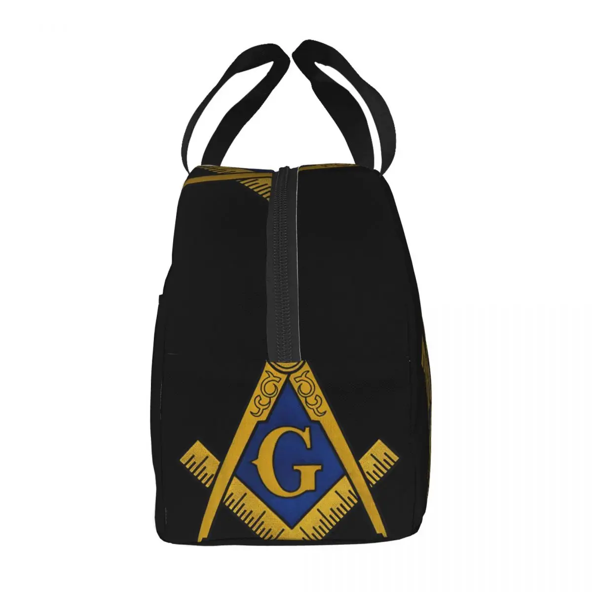 Bolsa de almuerzo de Freemasonry Unisex, fiambrera portátil con aislamiento, Bento Box para alimentos