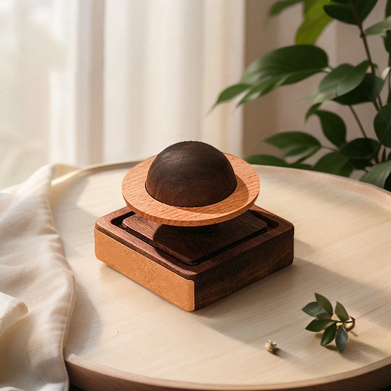 Home Essential Oil Diffused Walnut Wood Aroma Essential Oil Diffuser Wooden Essential Oil Aromatherapy Diffuser For Sleeping Aid