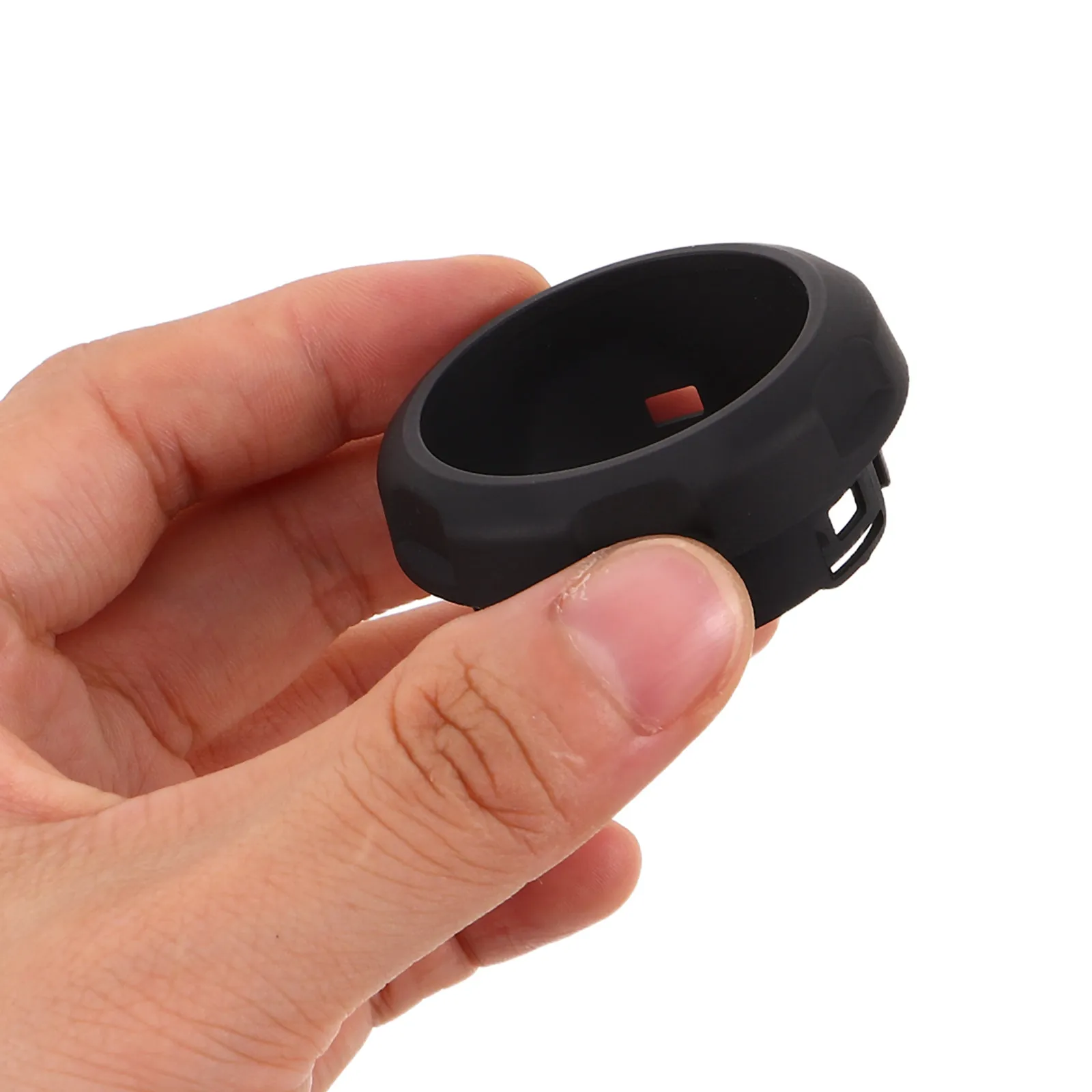 Car Air Conditioning Knob Cover Trim Ring for Center Console Ac Temperature Control Knob ABS Material Precise Fit Elegant