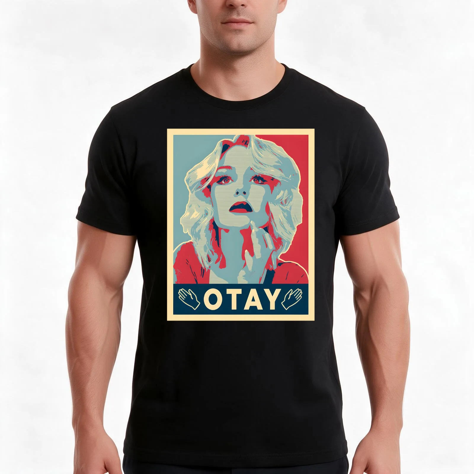 Otay Kallmekris T-Shirt Summer Casual Cotton Tee Oversized Streetwear Tops Vintage Graphic Print Loose Fit Short Sleeve