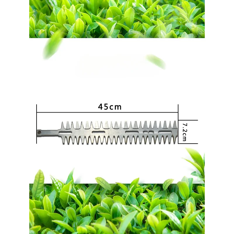 Replacement Straight & Curved Blade For Aomake 8863 Single Hand Trimmer Lithium Hedge Trimmer Garden Spare Parts