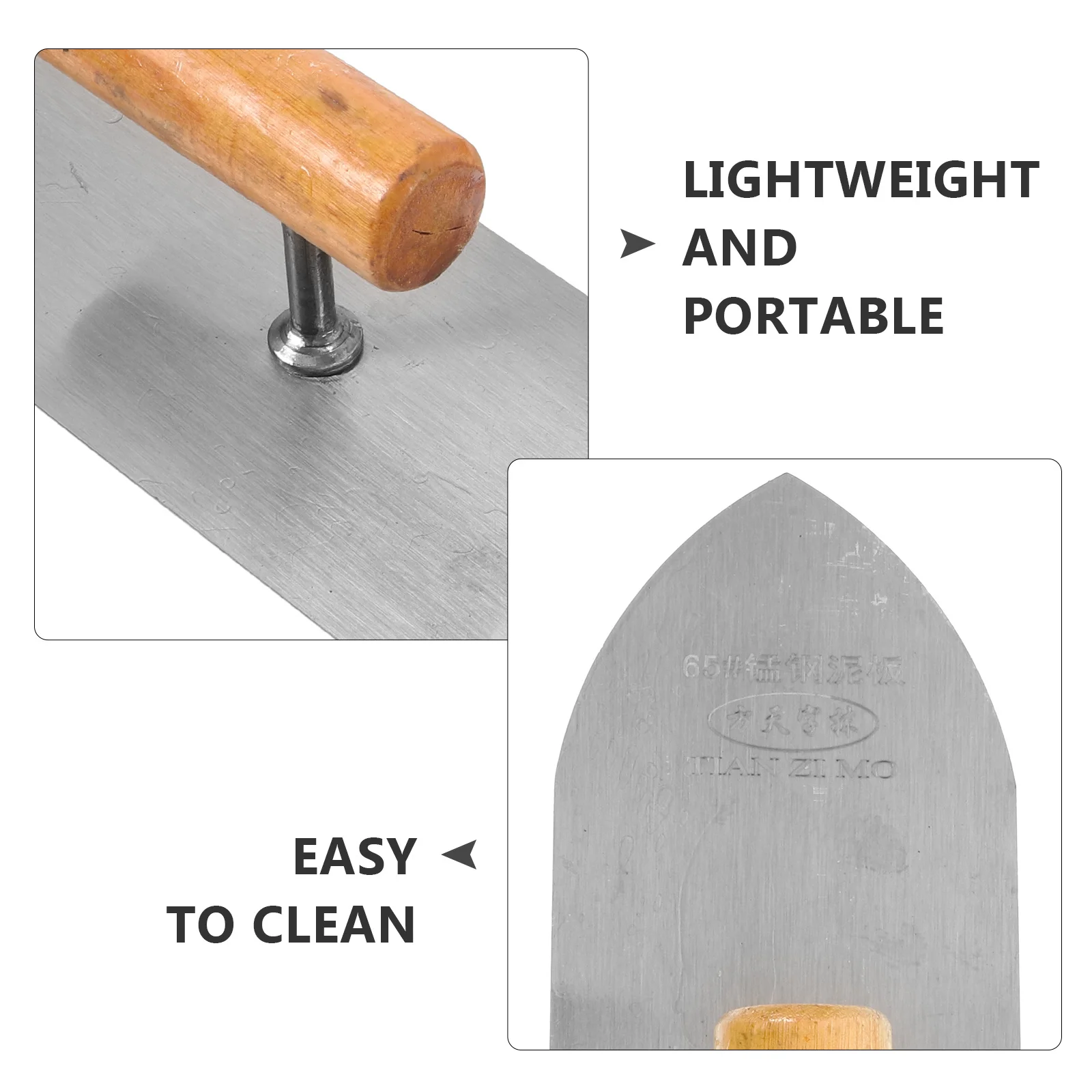 2 قطعة ملعقة تنعيم الحوائط الجافة المعدنية عالية القوة مقاومة للاهتراء قبضة مريحة مجرفة التجصيص المنزلية أداة عملية