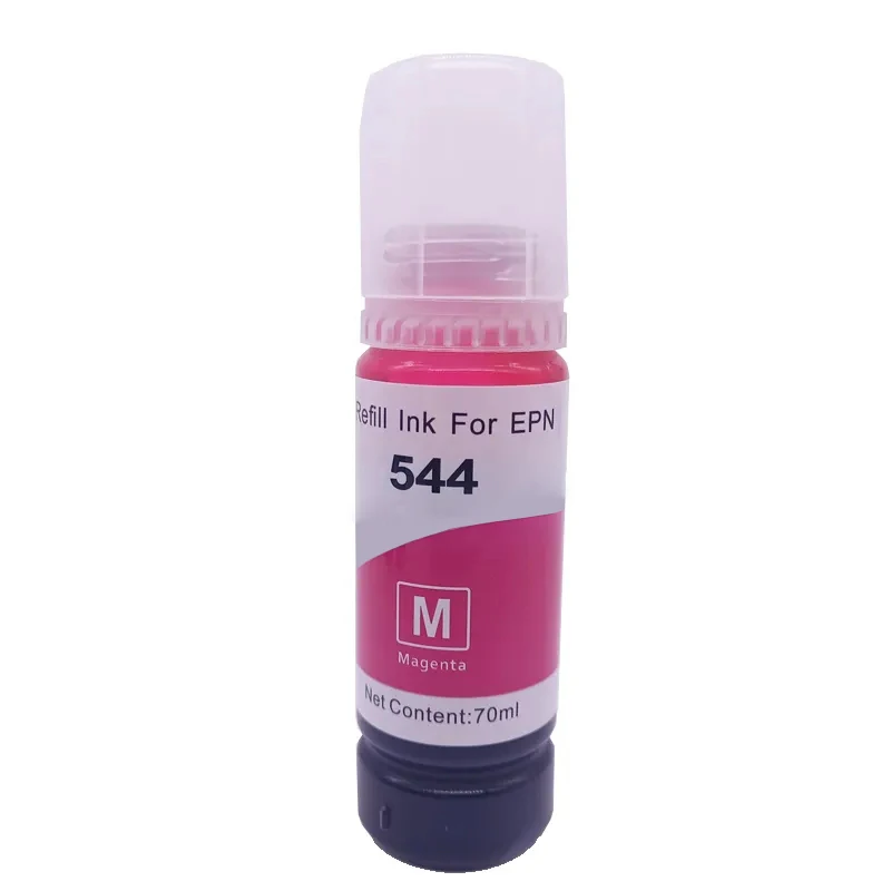 T544 544 Farb tinte 4 Farben 70ml Flaschen-Nachfüllsatz passend für epson ecotank l3150 l3110 l3100 l3210 l3250 l1110 5190 Tinten strahl drucker