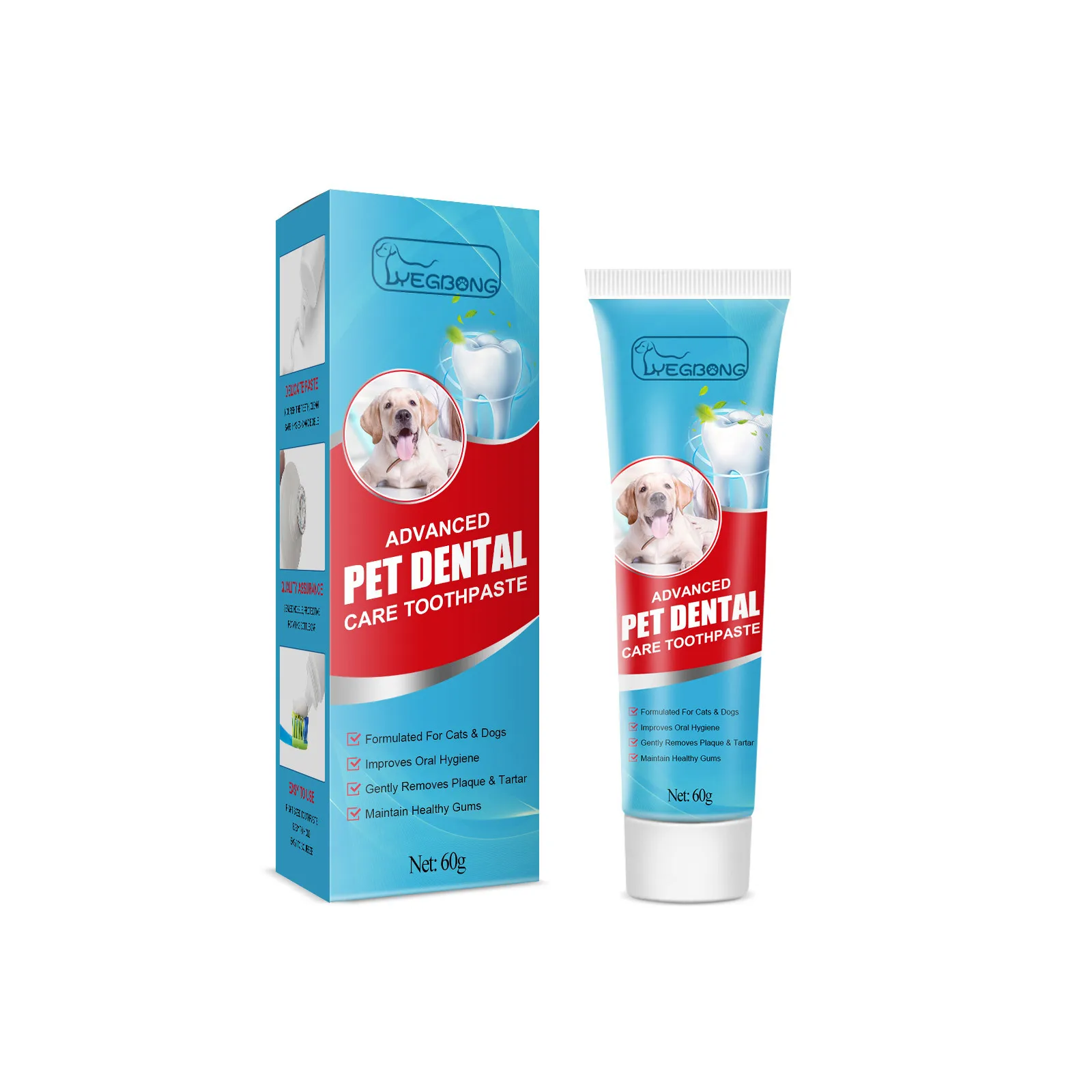 Deod R6E6 pasta de dientes para mascotas, pasta de dientes de aliento fresco para perros y gatos, placa bucal de limpieza comestible, sarro, productos para el cuidado de la pasta de dientes para mascotas