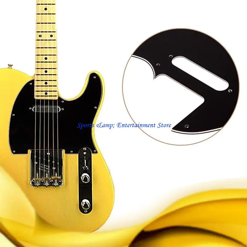G7NF 3 Ply Electric Guitar Pick Guard Scratch Plate Fit Black
