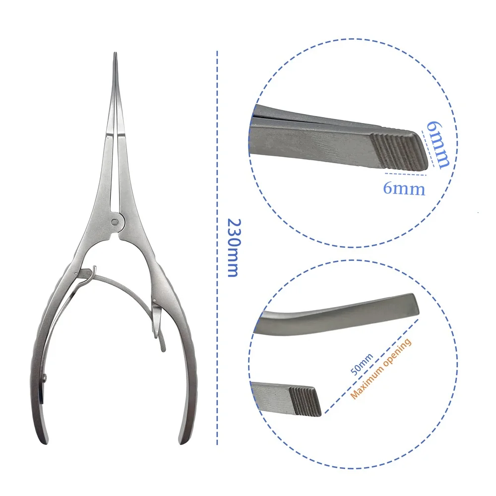 stainless steel Bone Spreader 6mm Blade Trauma surgery spine distractor Forceps Distractor Veterinary Instruments