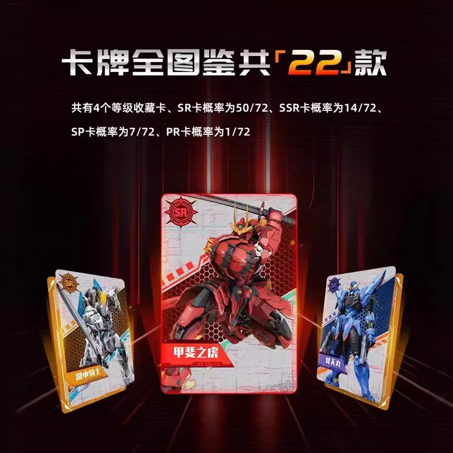 Official SEMBO BLOCK X MOSHO Ancestral Effect Series 1 Blind Box Kai Tiger Hero Mecha Model