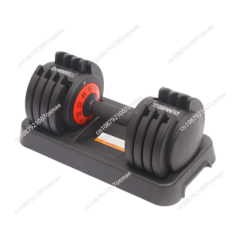 25KG/55LB Professional Adjustable Dumbbell Fast Automatic Smart Fitness Equipment Set Dumbbell Adjustable Dumbbells Set for Home