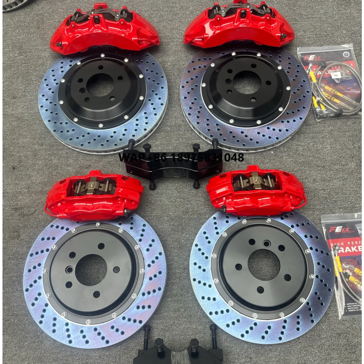 

Automatic Brake Systems V6 6 Pot REAR F40 4 POT 18 Inch Sport Brake Caliper KIT for F30 E90 E92 E30 E82 E88 F34 F35 F32 F80