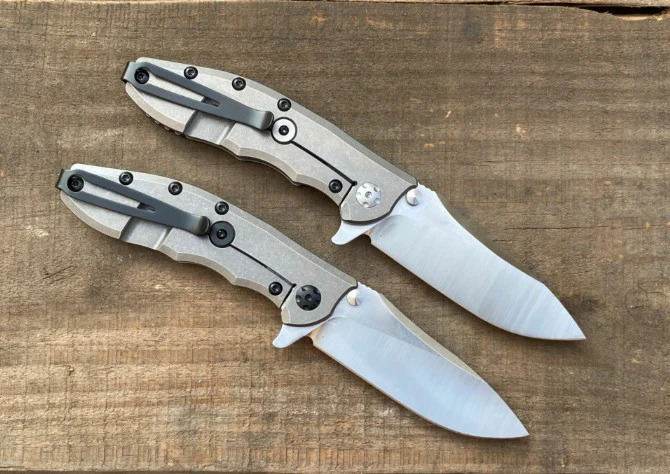 0562CF 20CV Blade Ceramic Bearing Carbon Fiber Titanium alloy Handle Outdoor EDC Survival Tool