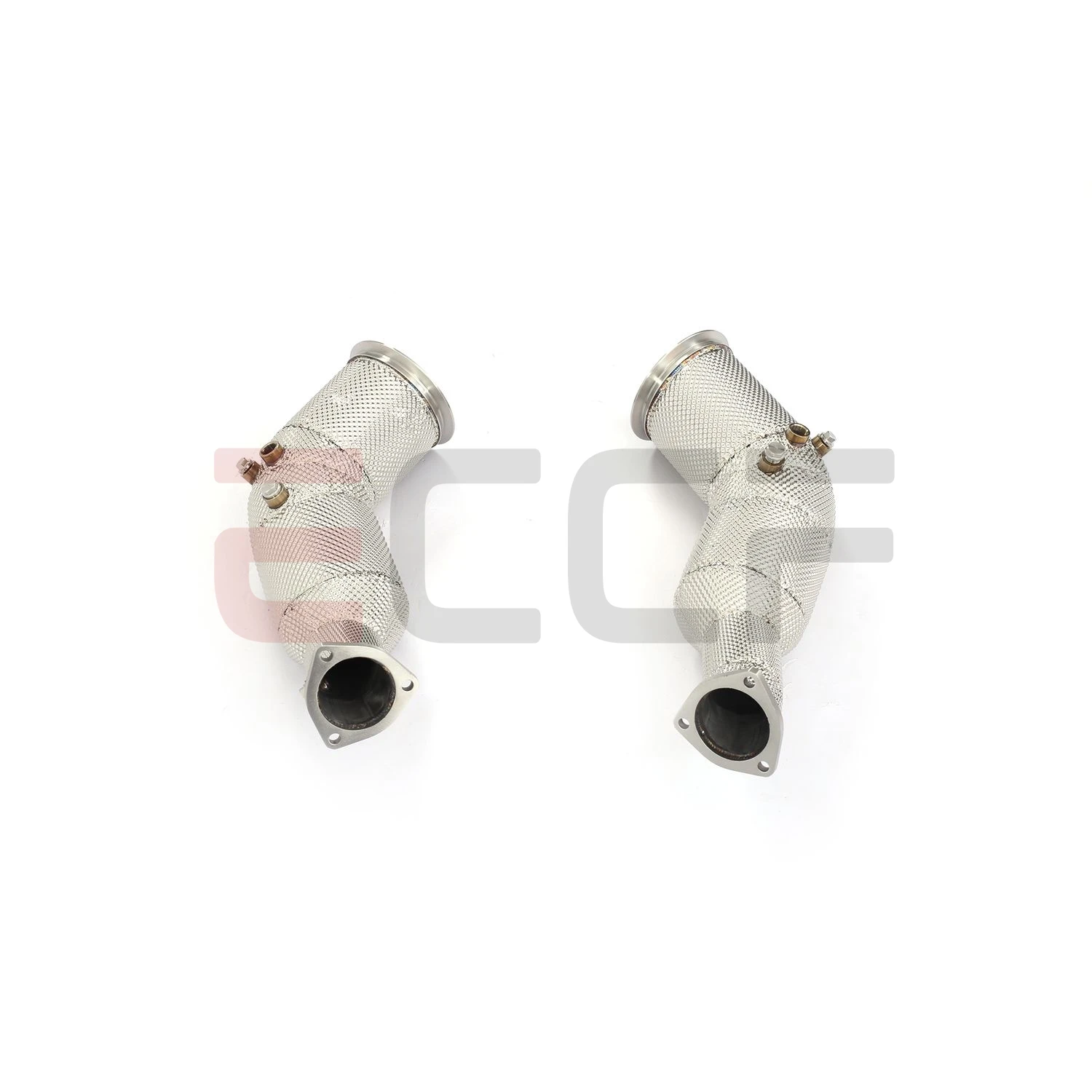 Sporty Downpipe with Heat Insulation For Audi RS6 RS7 C8 4.0T Aggressive Sound Plug and Play Upgrade Performance view 2