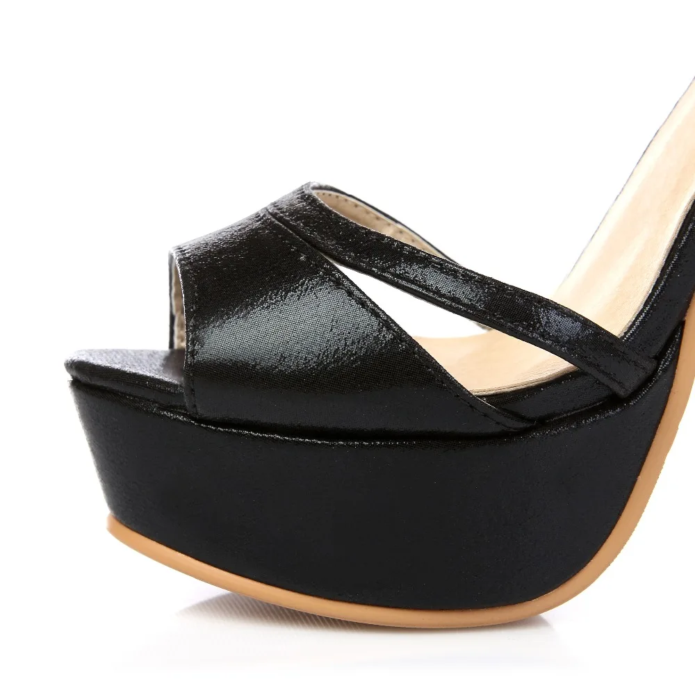 صنادل نسائية عصرية صيفية مثيرة بكعب عالٍ شباشب مصارع ذهبي وفضي فاخر أحذية حفلات الزفاف مقاس كبير للسيدات #5