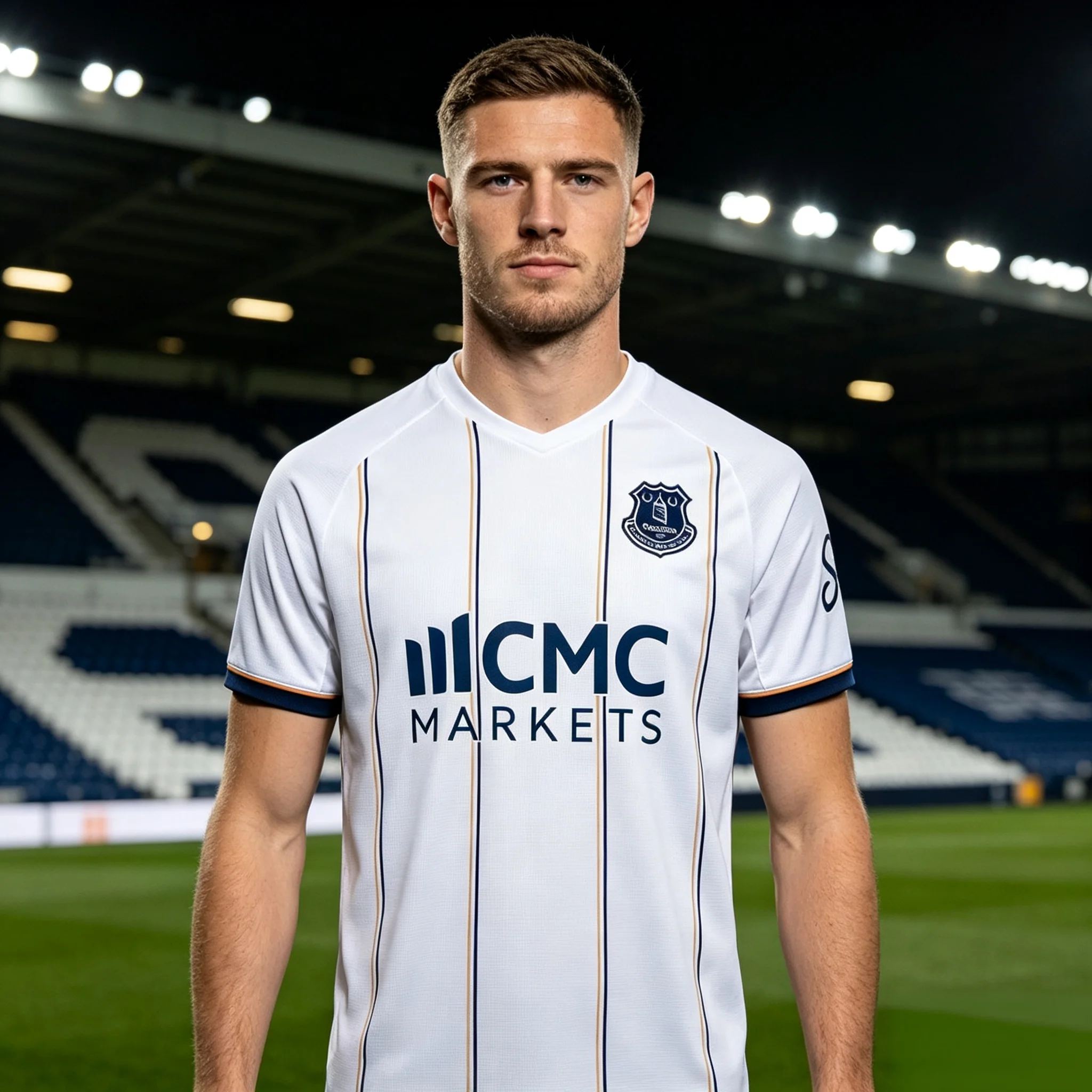 26 Neues, angesagtes Y2k Herren-Trikot von Everton, Heimtrikot, blau, mit 3D-Druck, Sport-Trikot, Fußball-Fan-Trikot, schnelltrocknend, atmungsaktiv, Oberteil. ﻿ – Detail 5